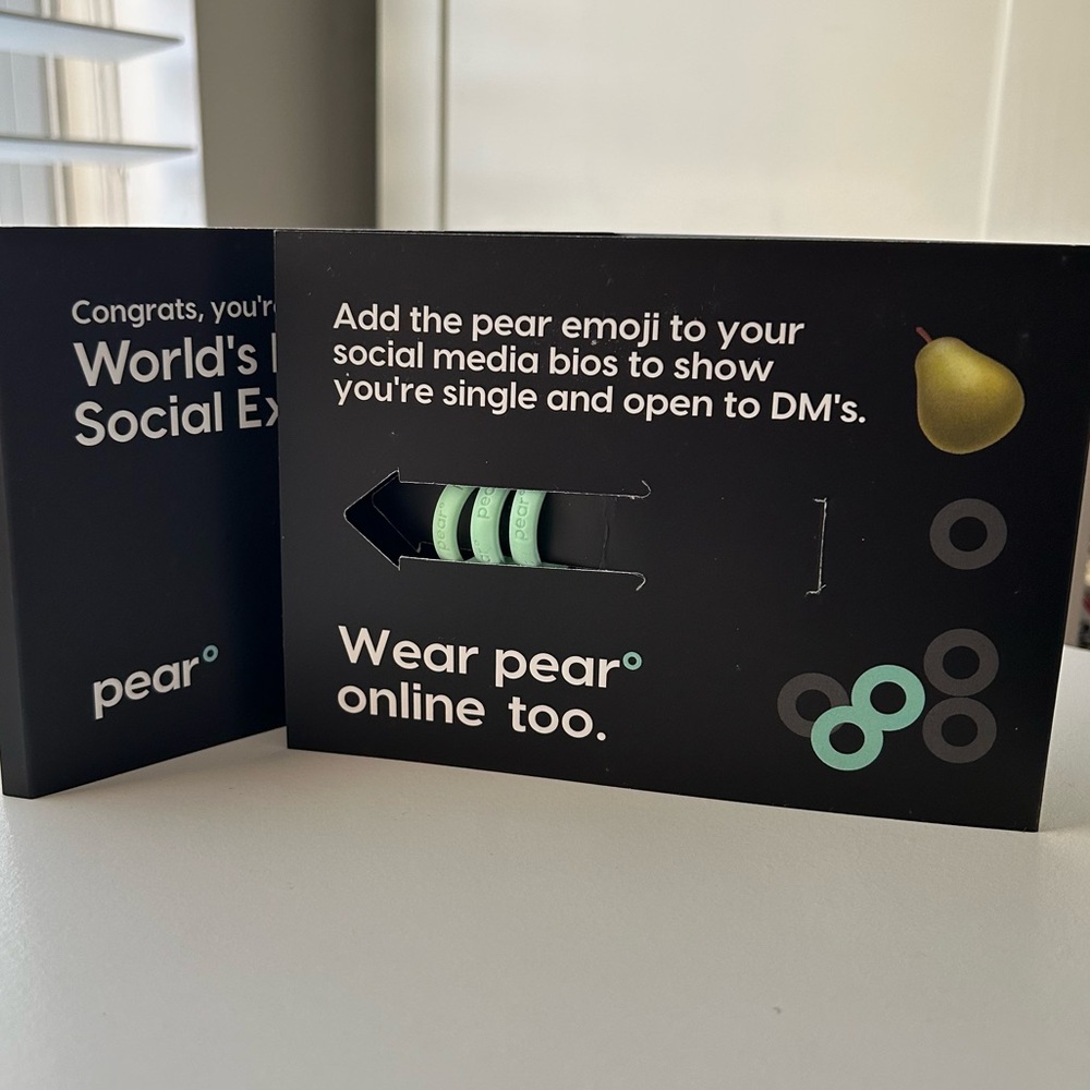 pear ring set 🍐 World’s Biggest Social Experiment for Singles - Picture 3 of 6
